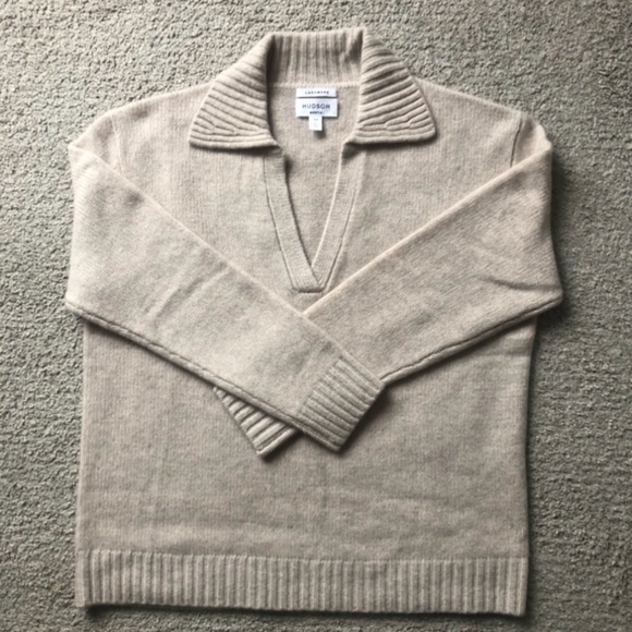 HUDSON North Cashmere Sweater. - Picture 1 of 2